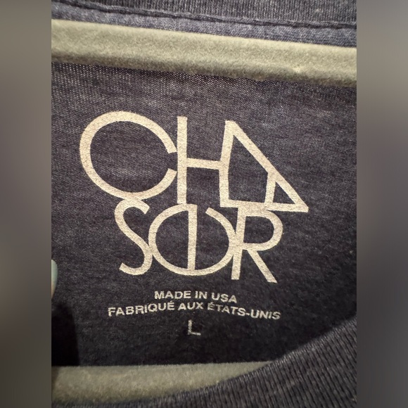 Chaser Large Wake Up & Smell The Tequila Blue Graphic Top. 💙⚡️ - Picture 3 of 4